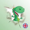 Une Chasse au Trésor en anglais - dinosaure 6 ans, dinosaure 7 ans